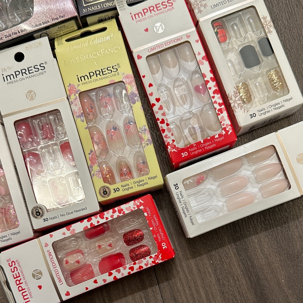 imPRESS Press-On Nail Extras: Square & Almond Mix - Picture 4 of 4